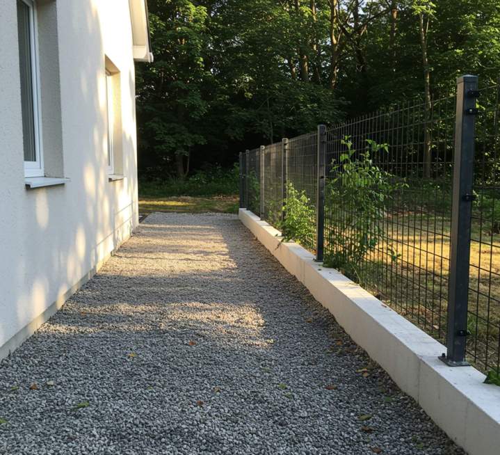 Réalisation de clôtures pour sécuriser votre propriété.